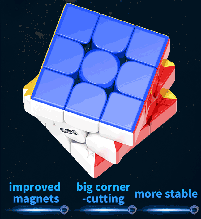 DianSheng Solar M Magnetic 3x3x3 Magic Cube UV Version